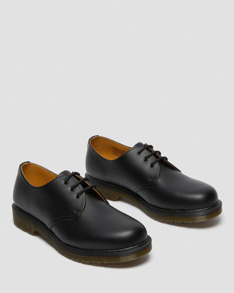 Zapatos Oxford Dr Martens 1461 Plain Welt Smooth Cuero Hombre Negros | MX 214UZG